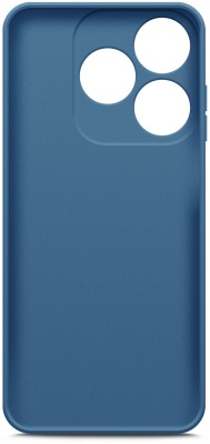 Чехол (клип-кейс) BoraSCO для Tecno Spark 10/10C 71639 синий