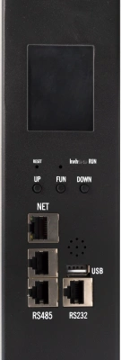 Блок распределения питания Powercom PDU-32AVMS24-18C3-6C9-3P верт.размещ. 18xC13 6xC19 с сетевым мониторингом 3x32A EN 60309 2м