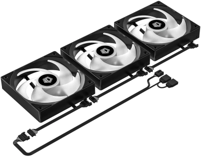 Система водяного охлаждения ID-Cooling FX360 LCD ARGB Soc-AM5/AM4/1200/1700/1851 черный 4-pin 27.2dB Al LCD 350W Ret