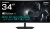 Монитор Gigabyte 34" G34WQC2 EK черный VA LED 21:9 HDMI M/M матовая HAS Piv 4000:1 450cd 178гр/178гр 3440x1440 200Hz FreeSync Premium DP WQ 7.36кг Монитор Gigabyte 34" G34WQC2 EK черный VA LED 21:9 HDMI M/M матовая HAS Piv 4000:1 450cd 178гр/178гр 3440x1440 200Hz FreeSync Premium DP WQ 7.36кг