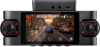 Видеорегистратор TrendVision Proof 360 GPS Ultra черный 2Mpix 2160x3840 2160p 150гр. GPS SigmaStar SSC8838G