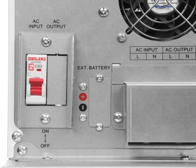 Источник бесперебойного питания Ippon Na+ II TA 6K 6000Вт 6000ВА белый