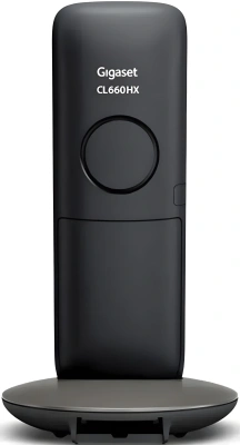 Трубка доп. Dect Gigaset CL660HX HSB RUS черный для CL660