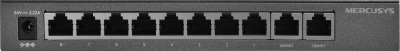 Коммутатор Mercusys MS110GMP (L2) 10x1Гбит/с 8PoE+ 111W неуправляемый