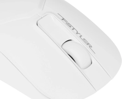 Мышь A4Tech Fstyler FG12 белый оптическая 1200dpi беспров. USB 3but (FG12 WHITE)