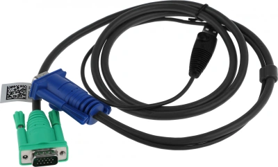 Кабель Aten 2L-5201U stranded черный