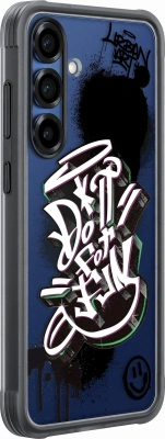 Чехол (клип-кейс) Samsung для Samsung Galaxy S25+ Rugged Flipsuit Case S25+ черный/прозрачный (EF-JS936CBEGRU)