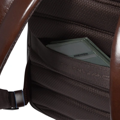 Рюкзак Piquadro Blue Square CA6311B2/MO коричневый натур.кожа