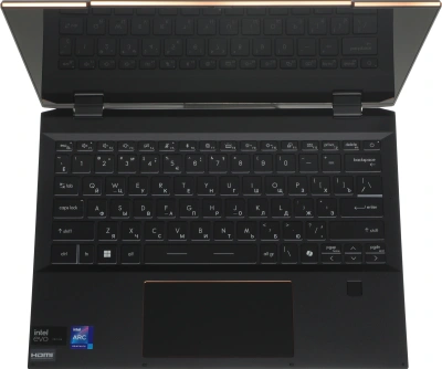 Ноутбук MSI Summit E13 AI Evo A1MTG-001US Core Ultra 7 155H 16Gb SSD1Tb Intel Arc 13.3" IPS Touch FHD+ (1920x1200) Windows 11 Home Multi Language black WiFi BT Cam (9S7-13P411-001)