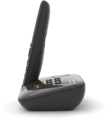Р/Телефон Dect Gigaset AS690A черный автооветчик АОН