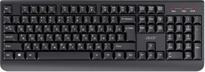 Клавиатура + мышь Acer OCC401 клав:черный мышь:черный USB беспроводная Multimedia (ZL.ACCCC.016)