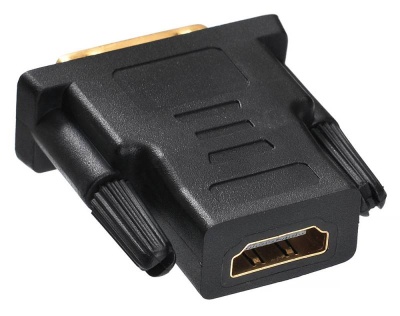 Переходник Buro HDMI (f) DVI-D (m) (HDMI-19FDVID-M_ADPT) черный