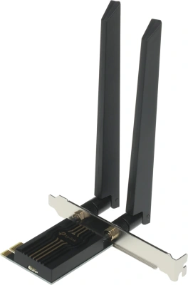 Сетевой адаптер Wi-Fi + Bluetooth TP-Link Archer TBE552E BE9300 PCI (ант.внеш.съем) 2ант.