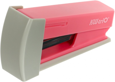 Степлер Kw-Trio 055X6-PNK Swing Standing 24/6 26/6 (20листов) розовый 100скоб пластик коробка