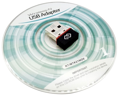 Сетевой адаптер Wi-Fi Digma DWA-N150C N150 USB 2.0 (ант.внутр.) 1ант.