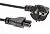 Кабель Premier 5-282CU IEC C5 (3-pin) Евровилка угловой 1.8м (5-282CU(0.75) 1.8) черный (Bulk)