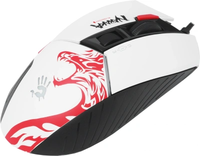 Мышь A4Tech Bloody W95 Max Naraka белый/рисунок оптическая 12000dpi USB 10but