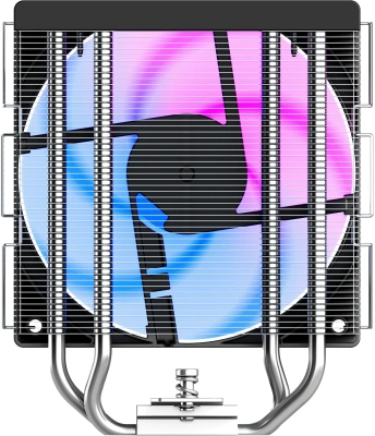 Устройство охлаждения(кулер) ID-Cooling SE-214-XT V2 RGB Soc-AM5/AM4/1200/1700/1851 серебристый/черный 4-pin 16-27.2dB Al+Cu 200W 550gr Ret