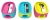 Точилка для карандашей ручная Deli ER00903 U-touch 1 отверстие пластик/резина ассорти туба Точилка для карандашей ручная Deli ER00903 U-touch 1 отверстие пластик/резина ассорти туба