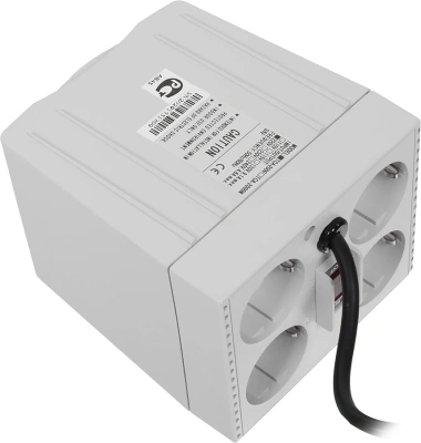 Стабилизатор напряжения Powercom TCA-3000 1500Вт 3000ВА белый