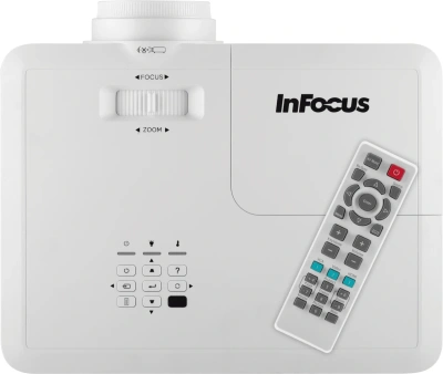 Проектор Infocus IN0061SL DLP 4000Lm LS 4000Lm ANSI (3840x2160) 1000000:1 ресурс лампы:5000часов 1xUSB typeA 2xHDMI 3.2кг