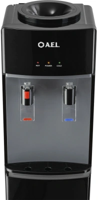 Кулер AEL LD-AEL-425 напольный электронный черный/серебристый