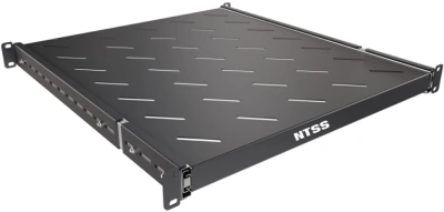 Полка выдвижная NTSS NTSS-MSKB-FS-800-BL 1U нагр.:20кг. 19" 500мм черный