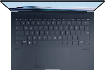 Ноутбук Asus Zenbook 14 UX3405CA-ST1359 Core Ultra 5 225H 16Gb SSD1Tb Intel Arc 130T 14" OLED 3K (2880x1800) без ОС blue WiFi BT Cam Bag (90NB14W1-M02010)