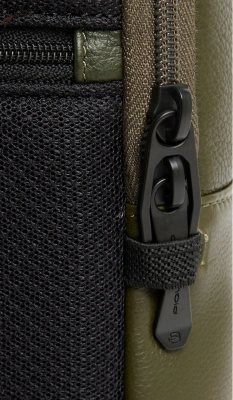 Рюкзак слинг Piquadro Russel CA6764W137/VE2 хаки натур.кожа