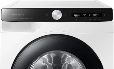 Стиральная машина Samsung WW80AG6S28AELP класс: A загр.фронтальная макс.:8кг белый инвертор