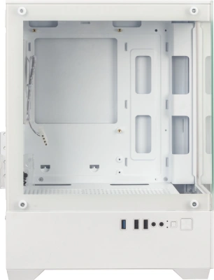 Корпус Accord ACC-ZCU2W белый без БП mATX 5x120mm 2xUSB2.0 1xUSB3.0 audio bott PSU