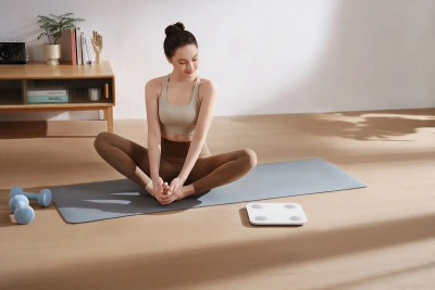 Весы напольные электронные Xiaomi Body Composition Scale S400 макс.150кг белый