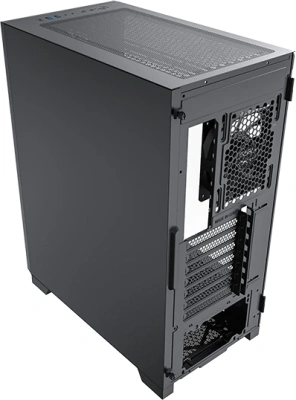 Корпус Montech Sky One Lite черный без БП ATX 5x120mm 5x140mm 2xUSB3.0 audio bott PSU