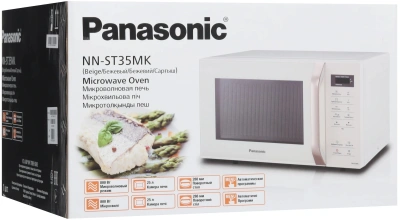 Микроволновая Печь Panasonic NN-ST35MKZPE 25л. 800Вт бежевый