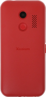 Мобильный телефон Xenium X718 красный моноблок 2Sim 1.77" 128x160 Spreadtrum ThreadX RTOS 0.3Mpix GSM900/1800 MP3 FM microSD max32Gb