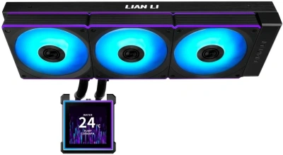 Система водяного охлаждения Lian-Li HydroShift II LCD-S 360CL ARGB Soc-AM5/AM4/1700/1851 черный 4-pin 30dB Al LCD Ret (G89.GHS2LCDS36CB.R0)