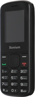 Мобильный телефон Xenium X160 черный моноблок 2Sim 1.77" 128x160 Nucleus GSM900/1800 FM