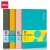 Блокнот Deli EN135LBLUE A5 210х143мм искусст. кожа 80л линейка мягкая обложка синий