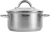 Кастрюля Rondell Point RDS-1312 4.8л. d=24см (с крышкой) стальной