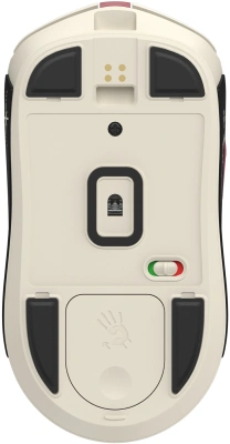 Мышь A4Tech Bloody R72 Ultra Duo белый/красный оптическая 20000dpi беспров. USB/USB-C 7but (R72 ULTRA DUO PIXELS RED)