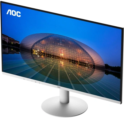 Монитор AOC 23.8" 24B30H3/BW белый IPS LED 16:9 HDMI матовая 300cd 178гр/178гр 1920x1080 120Hz VGA FHD 2.5кг