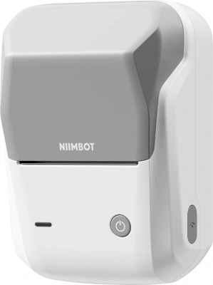 Термопринтер Niimbot B1 (1746887) 203dpi 50мм/с/USB/BT для печ.этик. серебристый