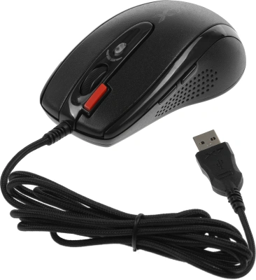 Мышь A4Tech X-7120 черный оптическая 2000dpi USB 7but (X-710BK+X7-200MP)