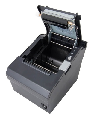 Термопринтер Mertech G80 (1014) 203dpi 250мм/с/USB/RS232/Eth/Wi-Fi для печ.чеков. черный