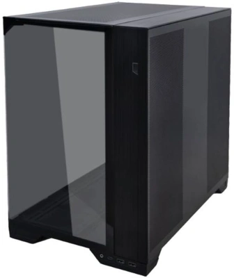 Корпус Lian-Li O11 Vision Compact черный без БП ATX 8x120mm 2x140mm 2xUSB3.0 audio