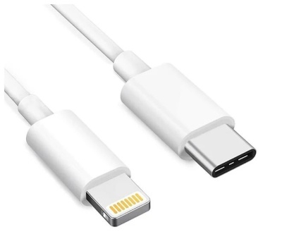 Кабель Buro PD18W USB Type-C (m)-Lightning (m) 1м белый
