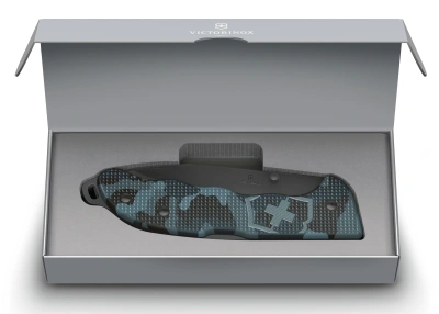 Нож перочинный Victorinox Evoke BSH Alox Navy (0.9425.DS222) 136мм 4функц. синий камуфляж подар.коробка