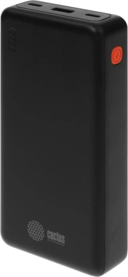 Мобильный аккумулятор Cactus CS-PBFSDA-20000 20000mAh 22.5W 4.5A USB-A/2xUSB-C черный