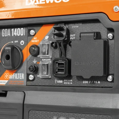 Генератор Daewoo GDA 1400i 1.2кВт