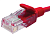 Патч-корд Suprlan 10-0152 UTP RJ-45 вил.-вилка RJ-45 кат.5E 1м красный LSZH 26AWG